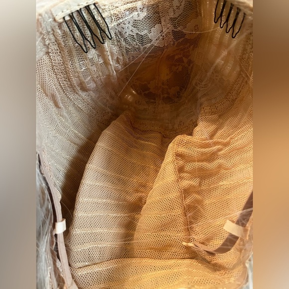 New  Long Bob Platinum Blonde Wigs with Bangs Synthetic Daily Wig Soft Straight - Picture 6 of 8